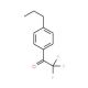 4′-n-Propyl-2,2,2-trifluoroacetophenone (CAS 107713-67-7) - chemical structure image