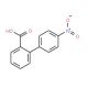 4′-Nitro-[1,1′-biphenyl]-2-carboxylic acid (CAS 18211-41-1) - chemical structure image