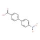 4′-Nitro[1,1′-biphenyl]-4-carboxylic acid (CAS 92-89-7) - chemical structure image