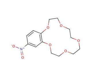 4′-Nitrobenzo-15-crown-5 (CAS 60835-69-0) - chemical structure image