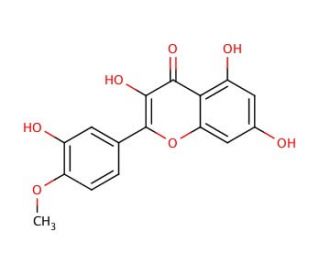 4&prime;-O-Methyl Quercetin (CAS 603-61-2) - chemical structure image