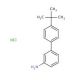 4′-tert-butyl-1,1′-biphenyl-3-amine hydrochloride - chemical structure image