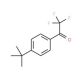 4′-tert-Butyl-2,2,2-trifluoroacetophenone (CAS 73471-97-3) - chemical structure image