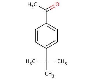 4&prime;-tert-Butylacetophenone (CAS 943-27-1) - chemical structure image