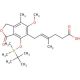 4′-tert-Butyldimethylsilylmycophenolic Acid (CAS 1076199-63-7) - chemical structure image