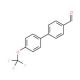 4′-Trifluoromethoxy-biphenyl-4-carbaldehyde (CAS 398156-35-9) - chemical structure image
