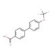 4′-Trifluoromethoxy-biphenyl-4-carboxylic acid (CAS 728919-11-7) - chemical structure image