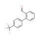 4′-Trifluoromethyl-biphenyl-2-carbaldehyde (CAS 84392-23-4) - chemical structure image