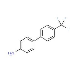 4&prime;-Trifluoromethyl-biphenyl-4-ylamine (CAS 57688-34-3) - chemical structure image