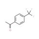 4′-(Trifluoromethyl)acetophenone (CAS 709-63-7) - chemical structure image