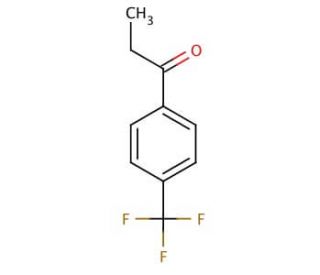 4&prime;-(Trifluoromethyl)propiophenone (CAS 711-33-1) - chemical structure image