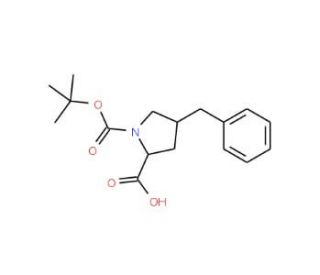 (4R)-1-N-Boc-4-benzyl-D-proline (CAS 158459-13-3) - chemical structure image
