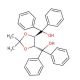 (4R,5R)-2,2-Dimethyl-α,α,α',α'-tetraphenyldioxolane-4,5-dimethanol 的分子结构, CAS编号: 93379-48-7 (4R,5R)-2,2-Dimethyl-α,α,α′,α′-tetraphenyldioxolane-4,5-dimethanol (CAS 93379-48-7) - chemical structure image