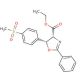 (4R-5R)-4,5-Dihydro-5-[4-(methylsulfonyl)phenyl]-2-phenyl-4-oxazolecarboxylic Acid Ethyl Ester (CAS 139059-00-0) - chemical s