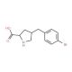 (4S)-4-(4-Bromo-benzyl)-L-proline - chemical structure image