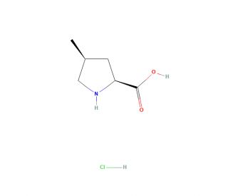 (4S)-4-Methyl-L-proline HCl (CAS 201481-62-1) - chemical structure image
