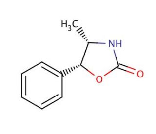 (4S,5R)-(&minus;)-4-Methyl-5-phenyl-2-oxazolidinone (CAS 16251-45-9) - chemical structure image
