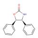 (4S,5R)-(−)-cis-4,5-Diphenyl-2-oxazolidinone (CAS 23204-70-8) - chemical structure image
