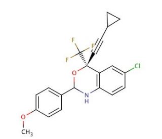 (4S)-6-Chloro-4-(cyclopropylethynyl)-1,4-dihydro-2-(4-methoxyphenyl)-4-(trifluoromethyl)-2H-3,1-benzoxazine(Mixture of 2 Dias