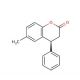 (4S)-6-Methyl-4-phenylchroman-2-one - chemical structure image