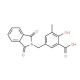 5-[(1,3-dioxo-1,3-dihydro-2H-isoindol-2-yl)methyl]-2-hydroxy-3-methylbenzoic acid - chemical structure image