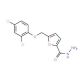 5-[(2,4-Dichlorophenoxy)methyl]-2-furohydrazide - chemical structure image