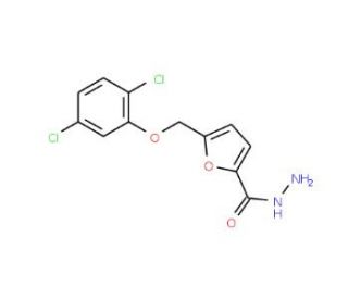 5-[(2,5-Dichlorophenoxy)methyl]-2-furohydrazide - chemical structure image