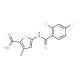 5-[(2-chloro-4-fluorobenzoyl)amino]-3-methylthiophene-2-carboxylic acid - chemical structure image