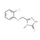5-[(2-Chlorophenoxy)methyl]-4-methyl-4H-1,2,4-triazole-3-thiol - chemical structure image