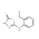 5-[(2-ethylphenyl)amino]-1,3,4-thiadiazole-2-thiol - chemical structure image