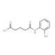 5-[(2-Hydroxyphenyl)amino]-5-oxopentanoic acid - chemical structure image