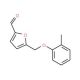5-[(2-Methylphenoxy)methyl]-2-furaldehyde - chemical structure image