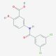 5-[(3,5-dichlorobenzoyl)amino]-2-hydroxybenzoic acid (CAS 926187-11-3) - chemical structure image
