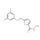 5-[(3,5-Dimethylphenoxy)methyl]-2-furohydrazide - chemical structure image