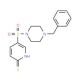 5-[(4-benzylpiperazin-1-yl)sulfonyl]pyridine-2-thiol - chemical structure image