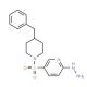 5-[(4-benzylpiperidin-1-yl)sulfonyl]-2-hydrazinopyridine - chemical structure image