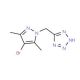 5-[(4-Bromo-3,5-dimethylpyrazol-1-yl)methyl]-tetrazole - chemical structure image