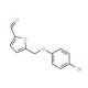 5-[(4-Bromophenoxy)methyl]-2-furaldehyde - chemical structure image