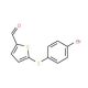 5-[(4-Bromophenyl)sulfanyl]-2-thiophenecarbaldehyde - chemical structure image