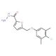 5-[(4-Chloro-3,5-dimethylphenoxy)methyl]-2-furohydrazide - chemical structure image