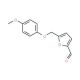 5-[(4-Methoxyphenoxy)methyl]-2-furaldehyde - chemical structure image