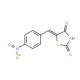 5-[(4-Nitrophenyl)methylene]-1,3-thiazolane-2,4-dione (CAS 34301-40-1) - chemical structure image