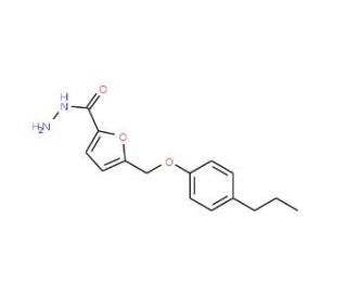 5-[(4-Propylphenoxy)methyl]-2-furohydrazide - chemical structure image