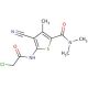 5-[(Chloroacetyl)amino]-4-cyano-N,N,3-trimethylthiophene-2-carboxamide - chemical structure image