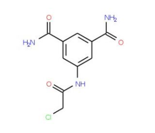 5-[(chloroacetyl)amino]isophthalamide - chemical structure image
