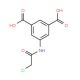5-[(chloroacetyl)amino]isophthalic acid - chemical structure image