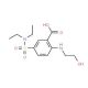 5-[(diethylamino)sulfonyl]-2-[(2-hydroxyethyl)amino]benzoic acid - chemical structure image