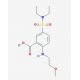 5-[(diethylamino)sulfonyl]-2-[(2-methoxyethyl)amino]benzoic acid - chemical structure image