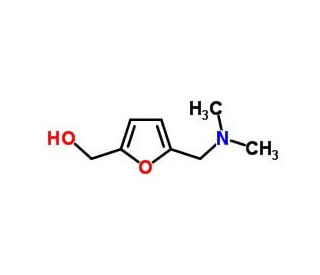 5-[(Dimethylamino)methyl]-2-furanmethanol (CAS 15433-79-1) - chemical structure image