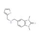 5-{[(Furan-2-ylmethyl)-amino]-methyl}-1,3-dimethyl-1,3-dihydro-benzoimidazol-2-one - chemical structure image